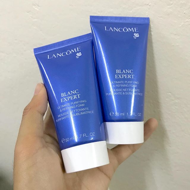 LANCOME, LANCOME Blanc Expert, LANCOME Blanc Expert Ultimate, LANCOME Blanc Expert Ultimate Purifying & Refining, LANCOME Blanc Expert Ultimate Purifying & Refining Foam, LANCOME Blanc Expert Ultimate Purifying & Refining Foam 30ml, LANCOME Blanc Expert Ultimate Purifying & Refining Foam รีวิว, โฟมล้างหน้า, ลดเลือนจุดด่างดำ