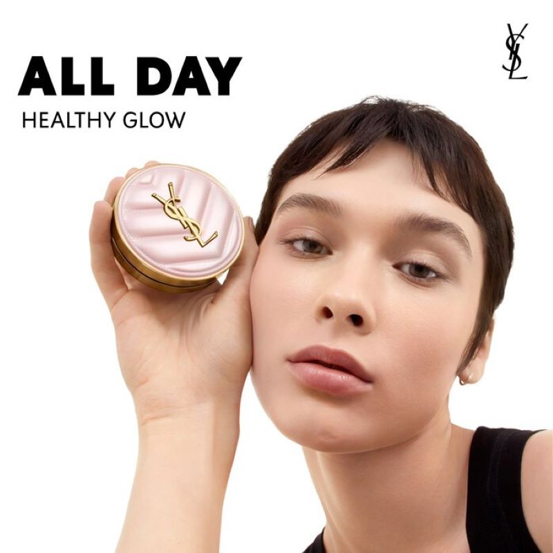 YSL Touch Eclat Glow Pact Cushion #B10 Porcelain 5g , YSL Touch Eclat Glow Pact Cushion, Yves Saint Laurent , YSL , คุชชั่น Yves Saint Laurent , คุชชั่น YSL